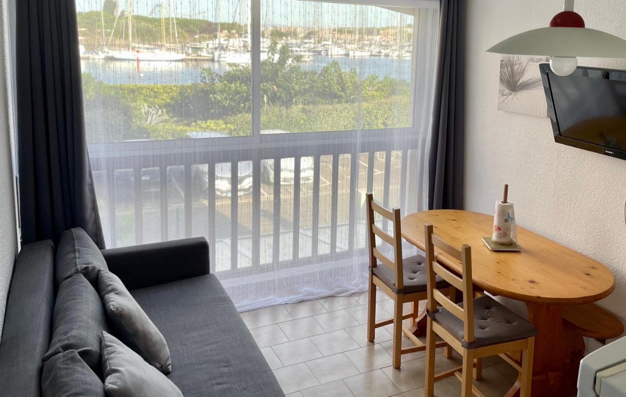Studio Face A La Mer 4 Couchages - Gratuits Piscine Tennis Et Un Parking Prive Rare Et Tres Utile - Vue Magnifique Sur La Mer - Agreable En Toutes Saisons Ile Des Pecheurs - La Brigantine - Emplacement Et Vue Rares Au Cap D'Agde Exterior photo